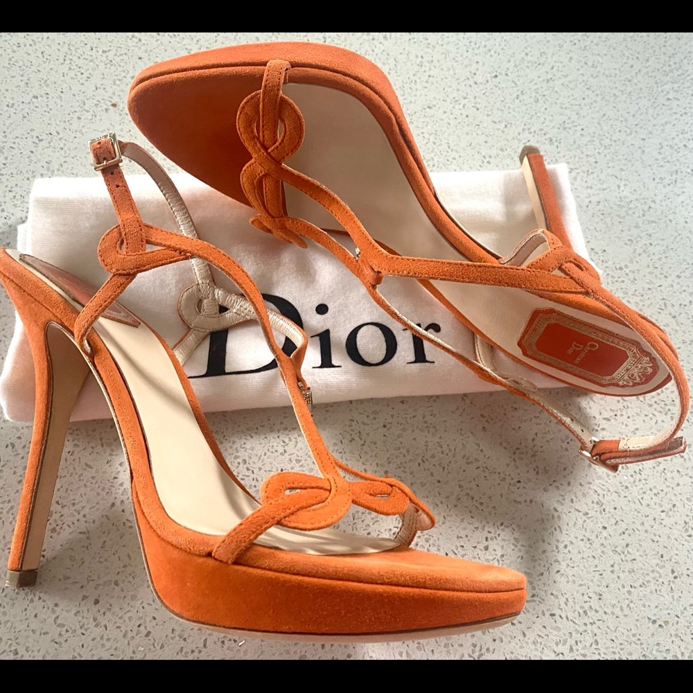 Dior Suede Heels
